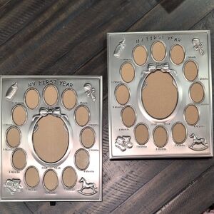 My First Year Picture Frames